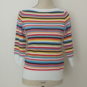 Talbot Striped Sweater Size Petite